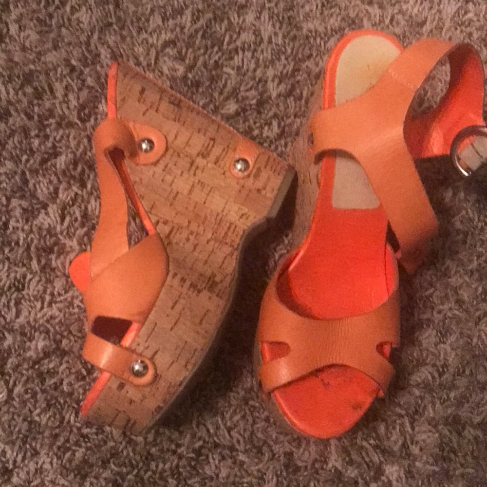 Gorgeous orange platform